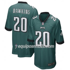 Camiseta Hombre NFL Philadelphia Eagles Brian Dawkins 20  Nike Verde